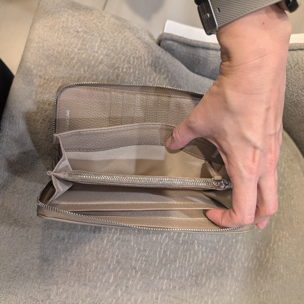 Saks Fifth Avenue Large Wallet - Picture 10 of 14